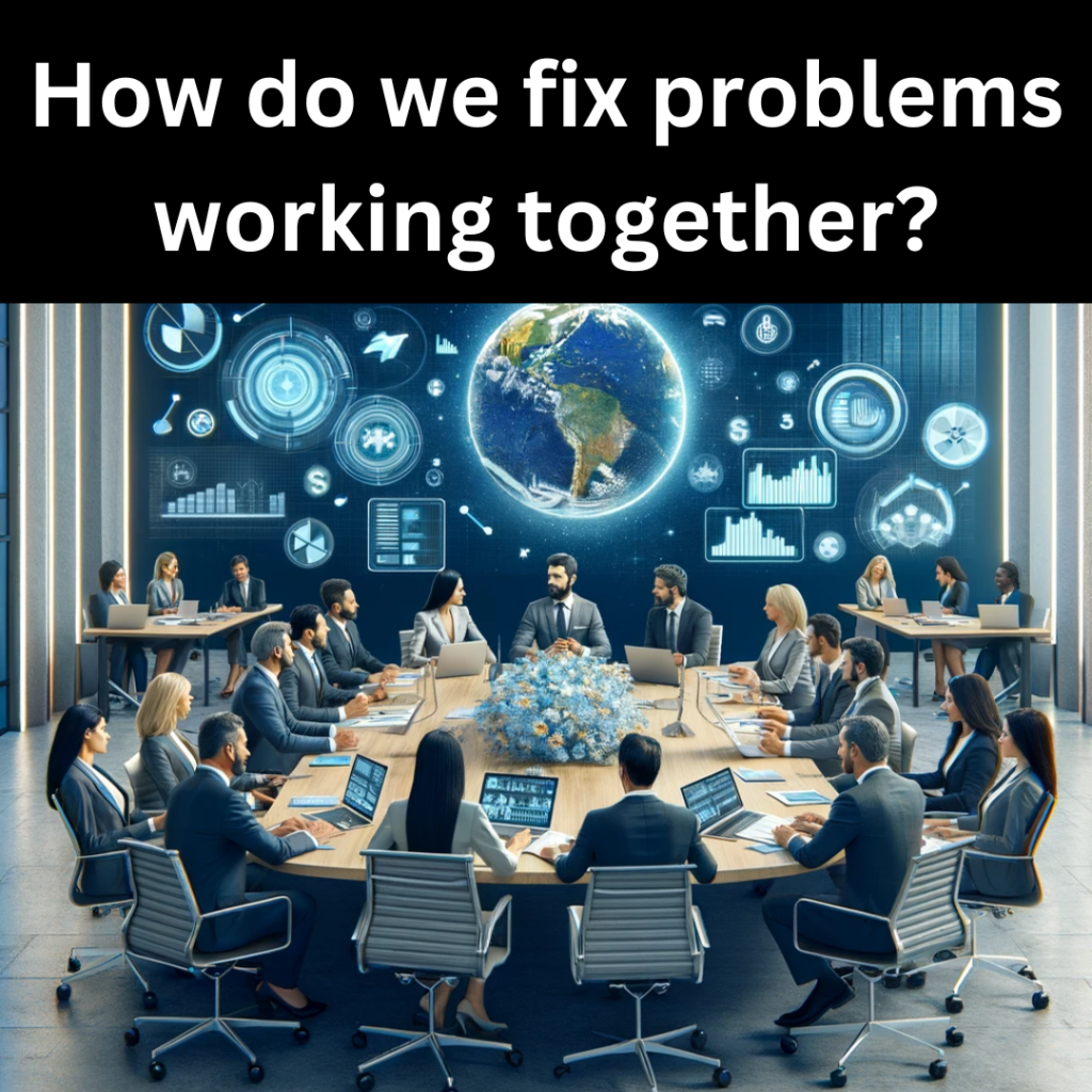 Fixing problems working together